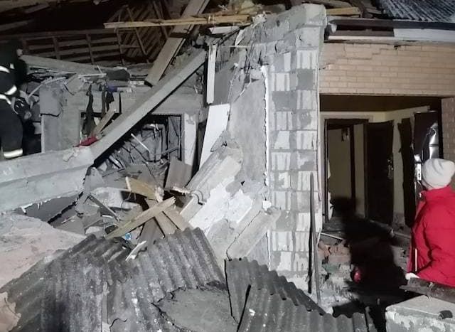 В Серпухове из-за взрыва газа обрушился двухэтажный дом