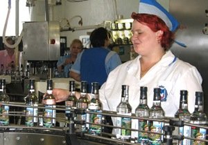 В России производство водки снизилось на 22,3%