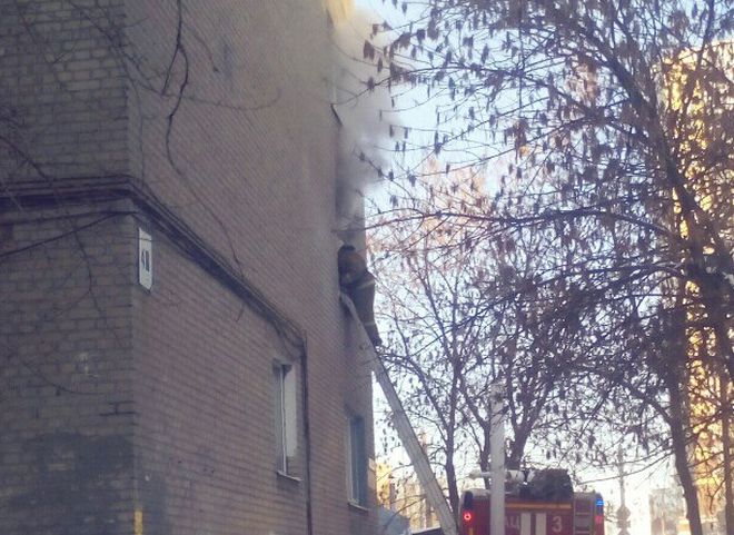 В Горроще произошел пожар в пятиэтажке