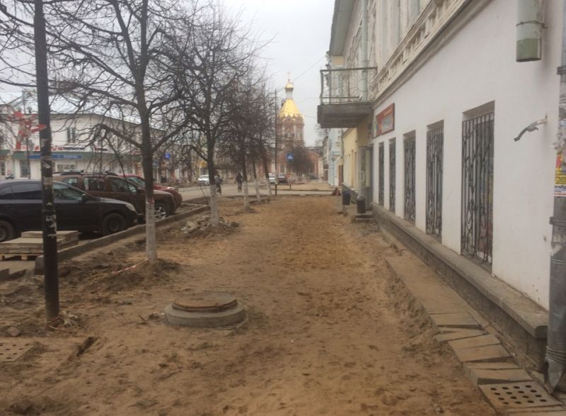 Власти Касимова сорвали благоустройство центра города по федеральной программе