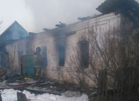 На пожаре в Милославском районе погибли две женщины