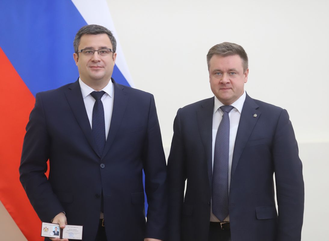 Губернатор Любимов назначил нового министра экономики Рязанской области