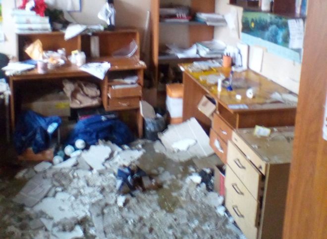 В «Почте России» прокомментировали обрушение потолка в рязанском отделении