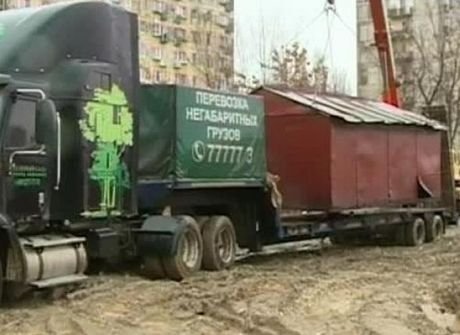 В Рязани сносят гаражи кооператива «Черезовский»