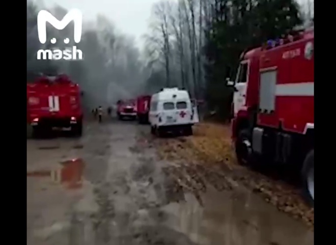 Опубликовано видео с места взрыва на заводе в Шиловском районе
