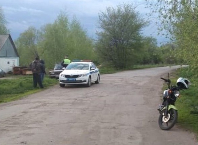 Жительница Сараевского района за рулем мотоцикла сбила девятилетнего ребенка