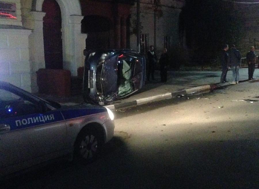ДТП с опрокидыванием на улице Полонского устроил 20-летний водитель Toyota