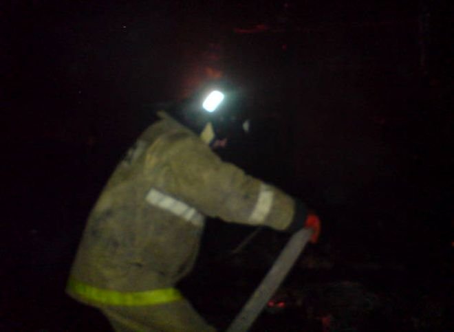 На пожаре в Михайловском районе погиб мужчина