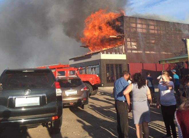 В МЧС рассказали о последствиях пожара в рязанском кафе