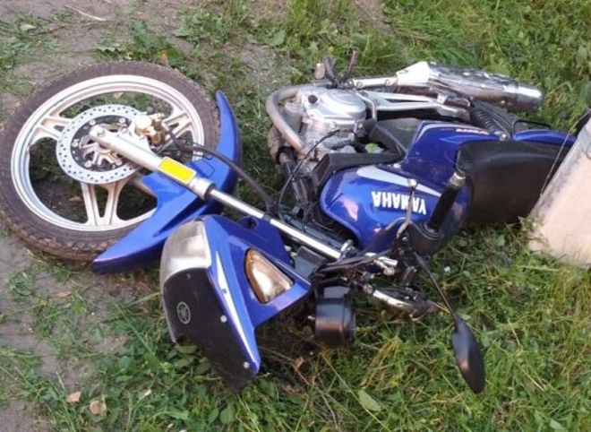 Подросток на мотоцикле попал в ДТП в Сараях
