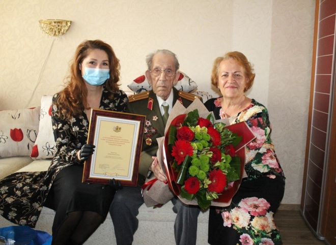 Рязанскому ветерану Ивану Фетисову исполнилось 100 лет