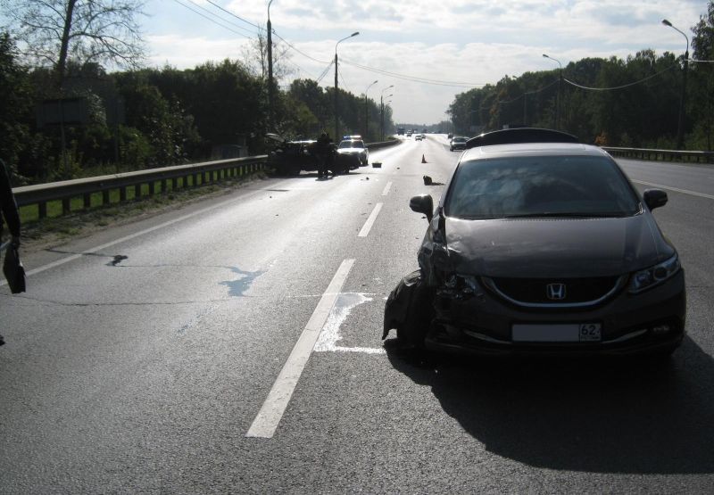 В Рязани в ДТП пострадали три пассажира «Иж Ода»