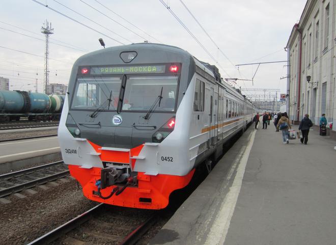 В вагоне электропоезда Рязань – Москва произошло возгорание