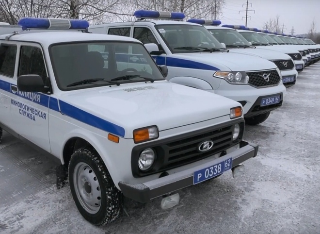 Рязанские полицейские получили 12 новых автомобилей