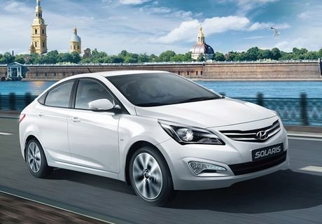 Hyundai Solaris стал самым популярным автомобилем в РФ