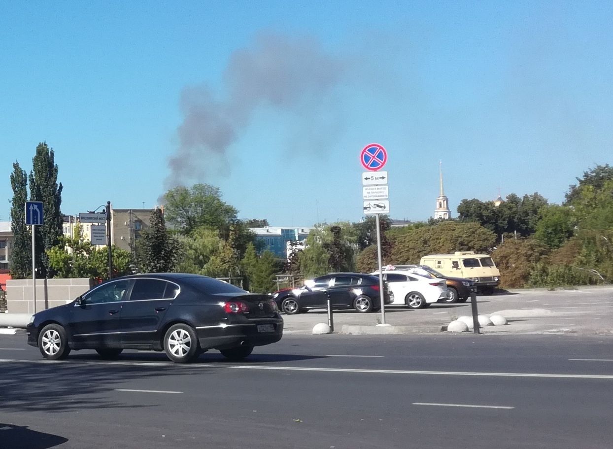 Появилась официальная информация о пожаре в историческом центре Рязани
