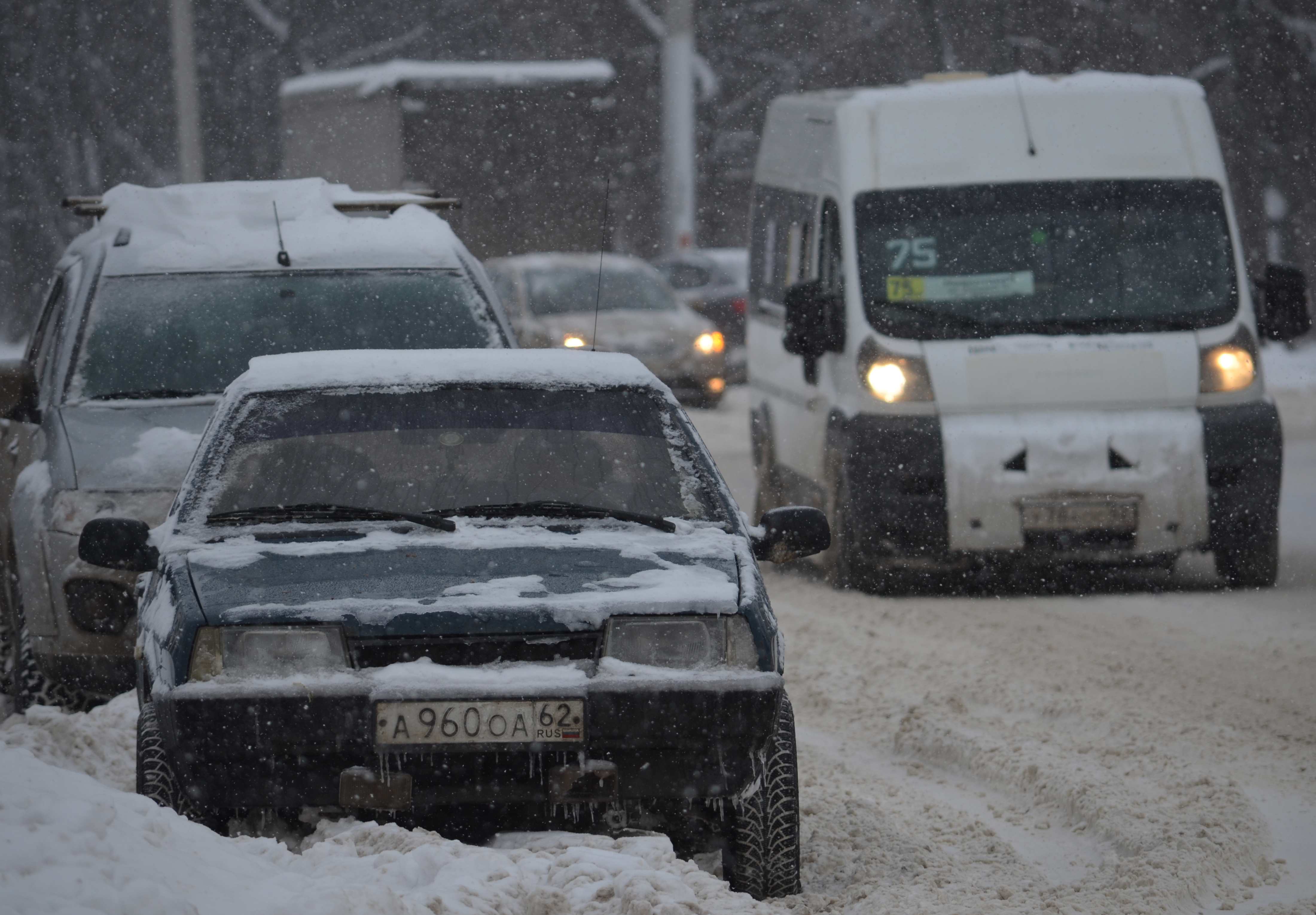 В Рязани вновь действует «снежный билет» для водителей