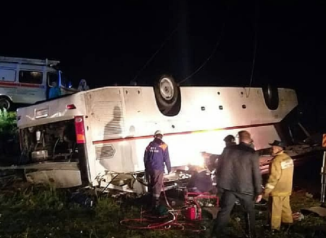 В ДТП с автобусом в Башкирии погибли шесть человек