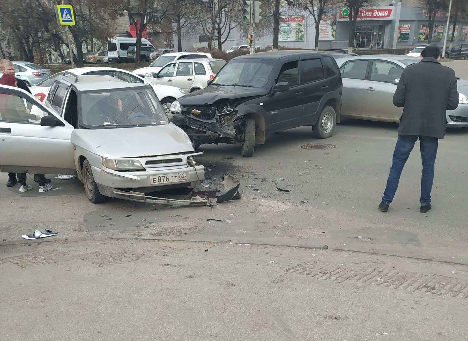 В Канищеве произошло ДТП с пострадавшими