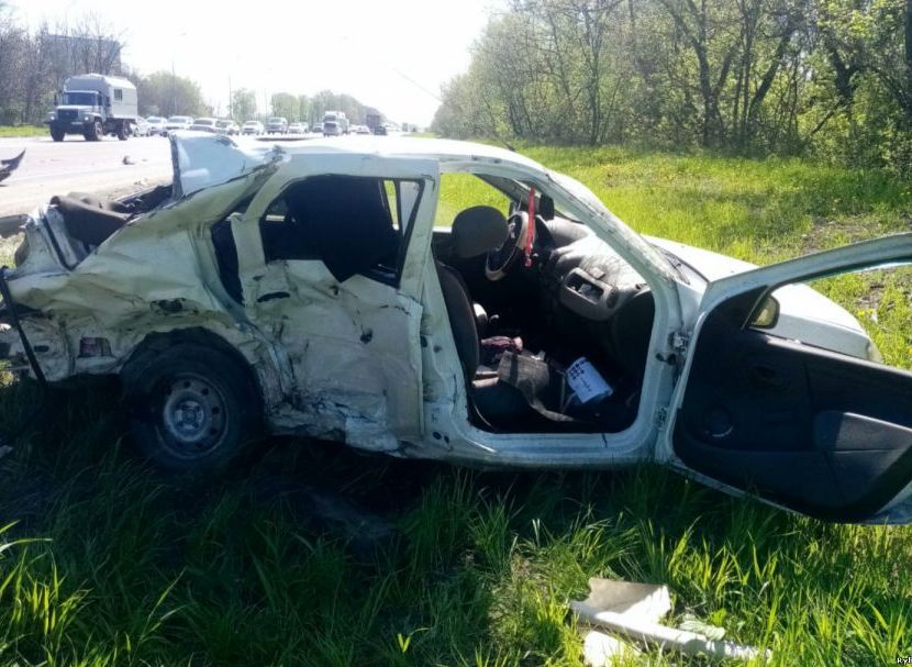 Очевидцы рассказали о страшной аварии на трассе М5 в Рыбновском районе