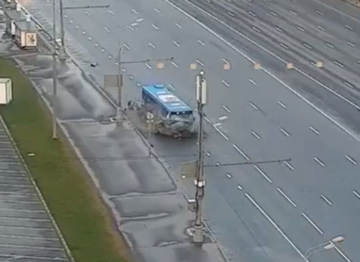 ДТП с двумя погибшими на Кутузовском проспекте попало на видео