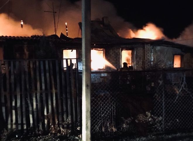 Пять семей остались без жилья после пожара в Новоселках