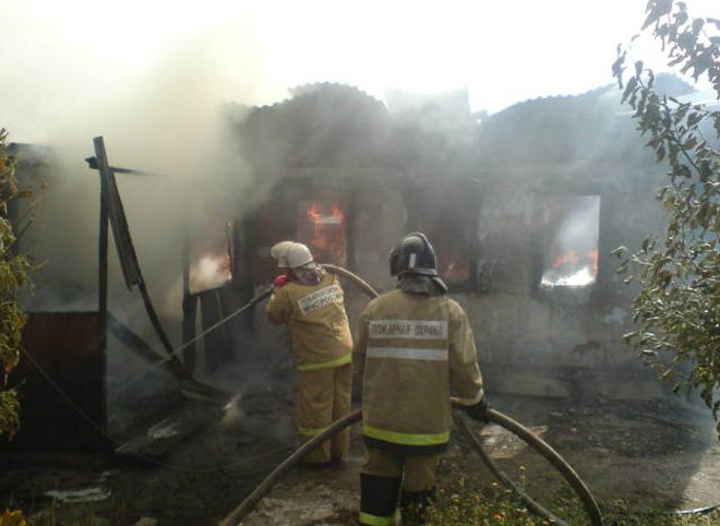 На пожаре в Скопинском районе погиб 68-летний пенсионер