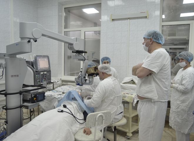 В Рязанской области впервые пересадили роговицу глаза