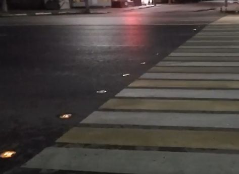 На Первомайском проспекте появился светящийся пешеходный переход (видео)