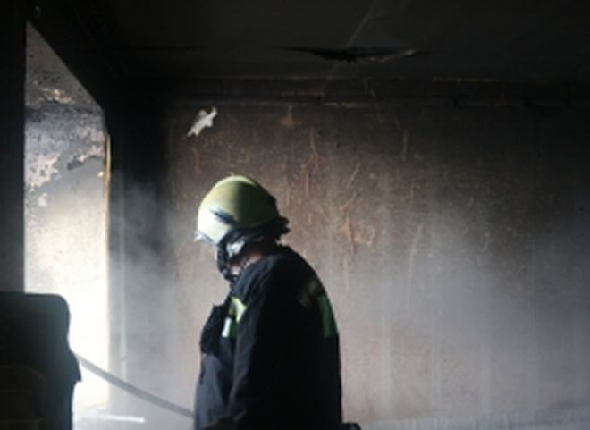 При пожаре на улице Островского погиб мужчина
