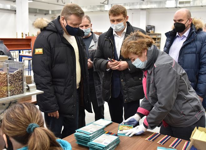 В Рязанской области открылся первый в России частный промпарк «Карандаш»