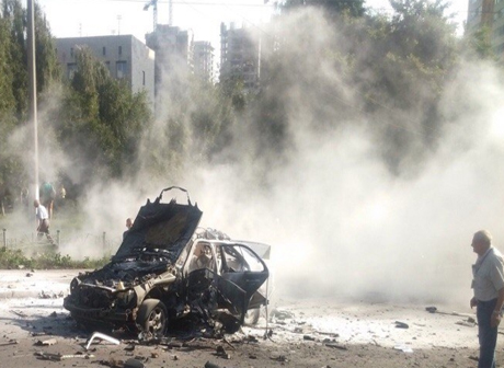В Киеве взорван Mercedes с полковником спецназа ГУР Минобороны