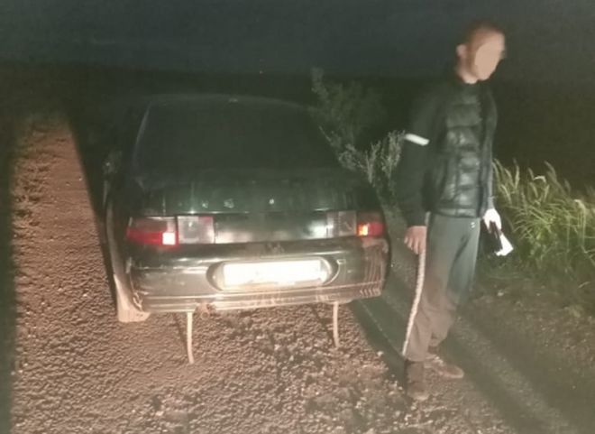 В Сасове поймали пьяного водителя на «десятке»