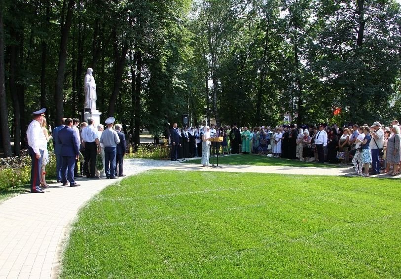 В Рязани открыли памятник Сергию Радонежскому