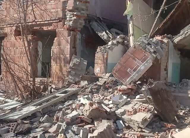СК начал проверку после обрушения дома в Скопине