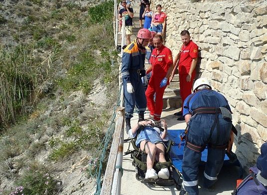 В Анапе туристка упала с обрыва при попытке сделать селфи