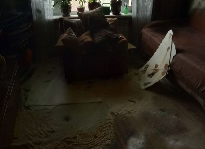 В горадминистрации назвали причину потопа в доме на улице Совхозной