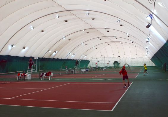 Трибуны рязанского теннисного комплекса вместят 1500 человек
