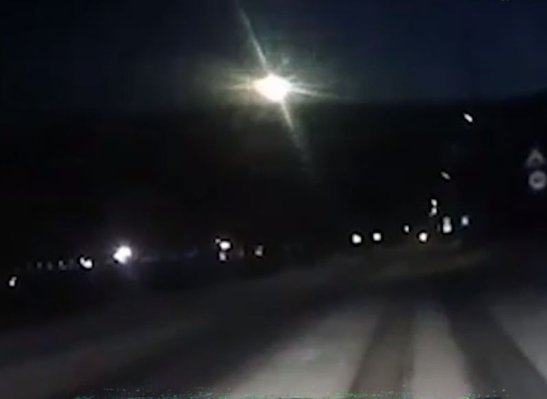 В Красноярском крае упал метеорит (видео)