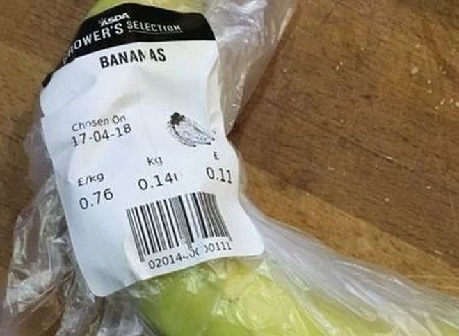 Британка заплатила за банан более 80 тыс. рублей