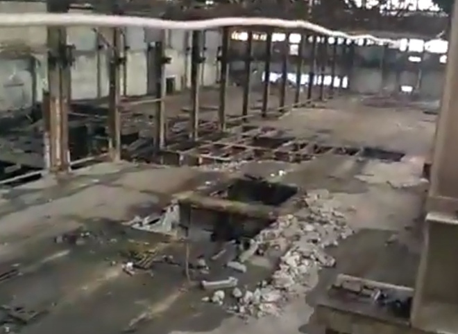 В полиции рассказали об обрушении потолка на рязанском заводе