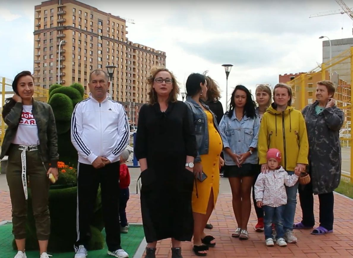 Жители Олимпийского городка записали видеообращение к губернатору Любимову