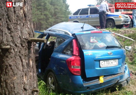 В ДТП под Владимиром погибли пять человек (видео)