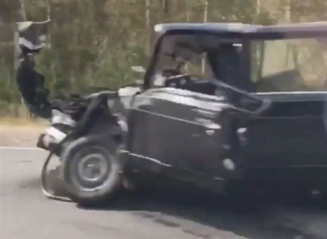 Последствия смертельного ДТП на Солотчинском шоссе попали на видео