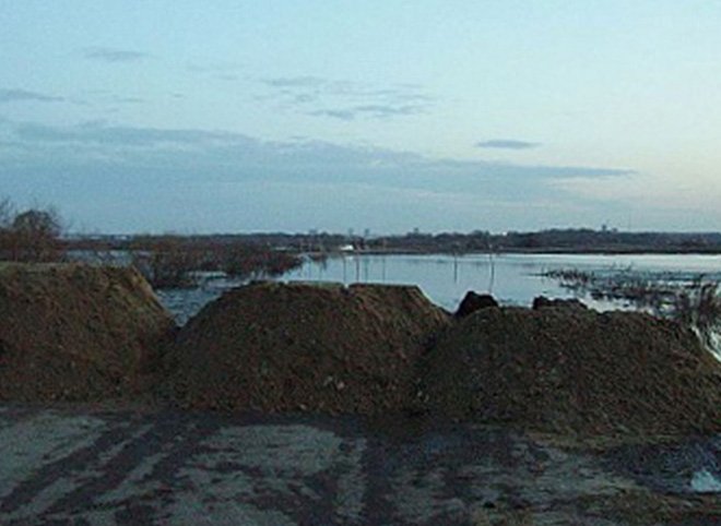 Дорогу между селами Шумашь и Заокское перекрыли из-за паводка