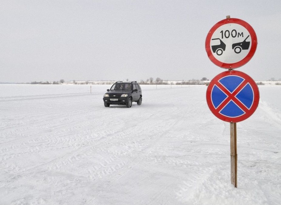 В Шиловском районе открыли автомобильную ледовую переправу
