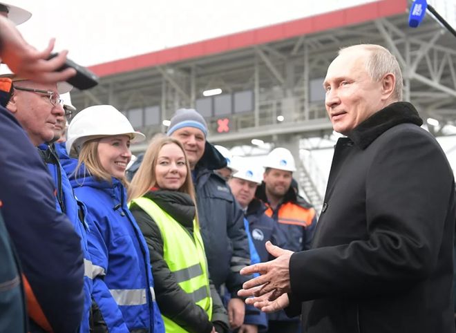 Путин открыл скоростную платную трассу М11 Москва — Санкт-Петербург