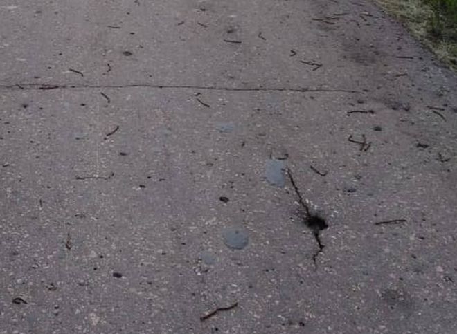 На трассе в Милославском районе рассыпали гвозди