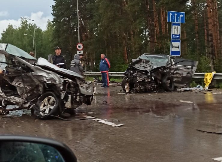 В ДТП на Солотчинском шоссе погиб 24-летний водитель Toyota