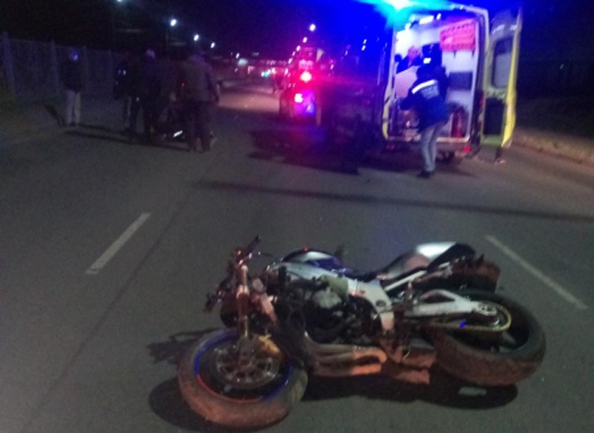 На Московском шоссе разбился 24-летний мотоциклист
